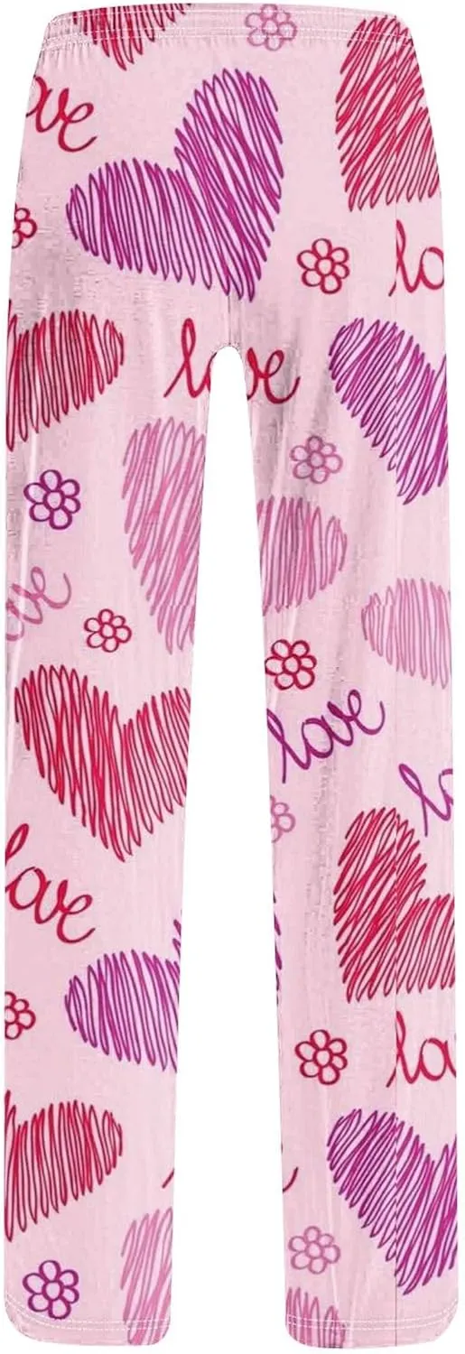 Xiaojmake Womens Cotton Pajama Pants Soft Comfy Pajama Bottoms for Women Cozy Sleep Pj Bottoms Lightweight Lounge Pants