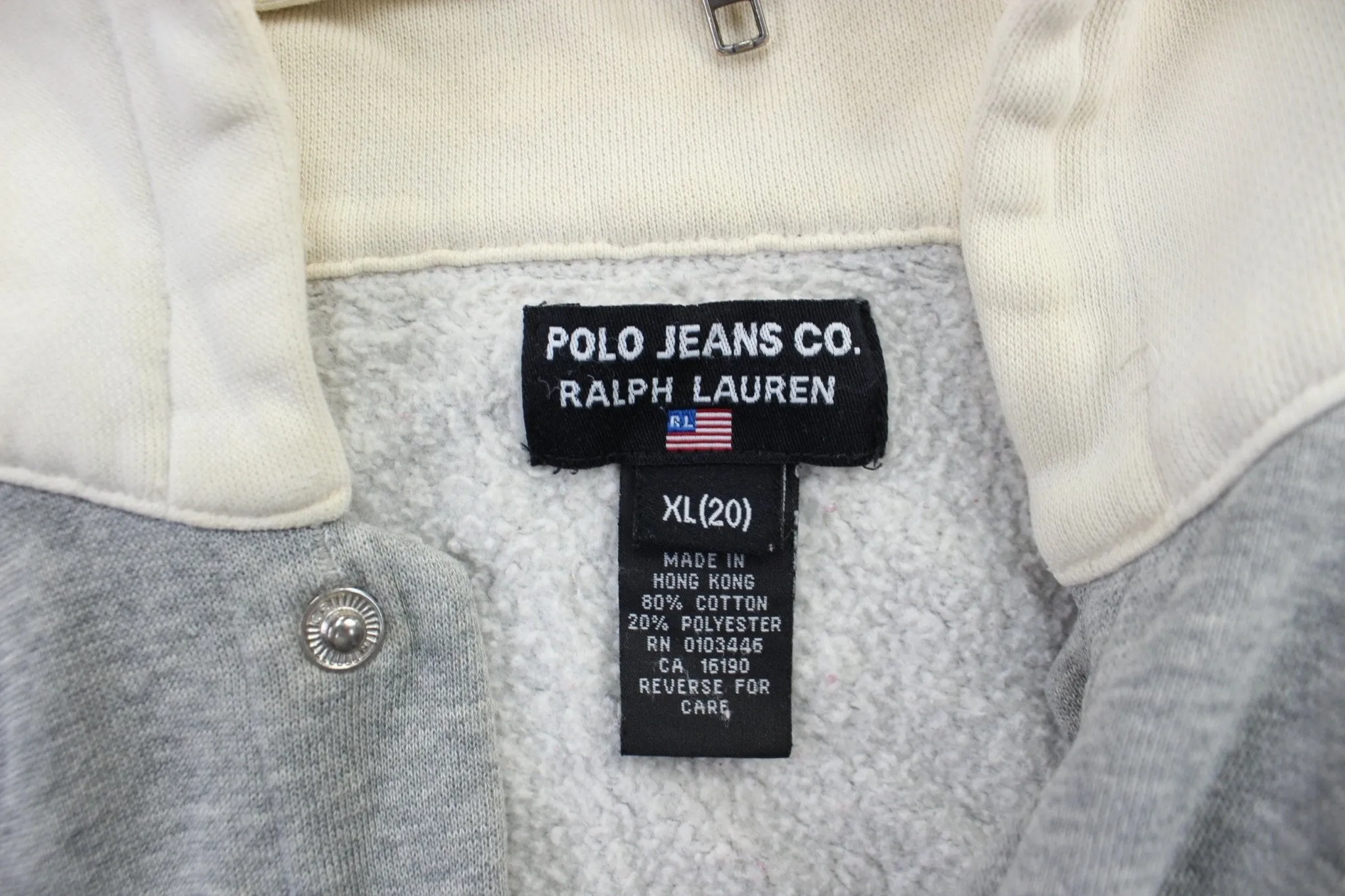 Youth Polo Jeans Co. Ralph Lauren Embroidered Hoodie Jacket