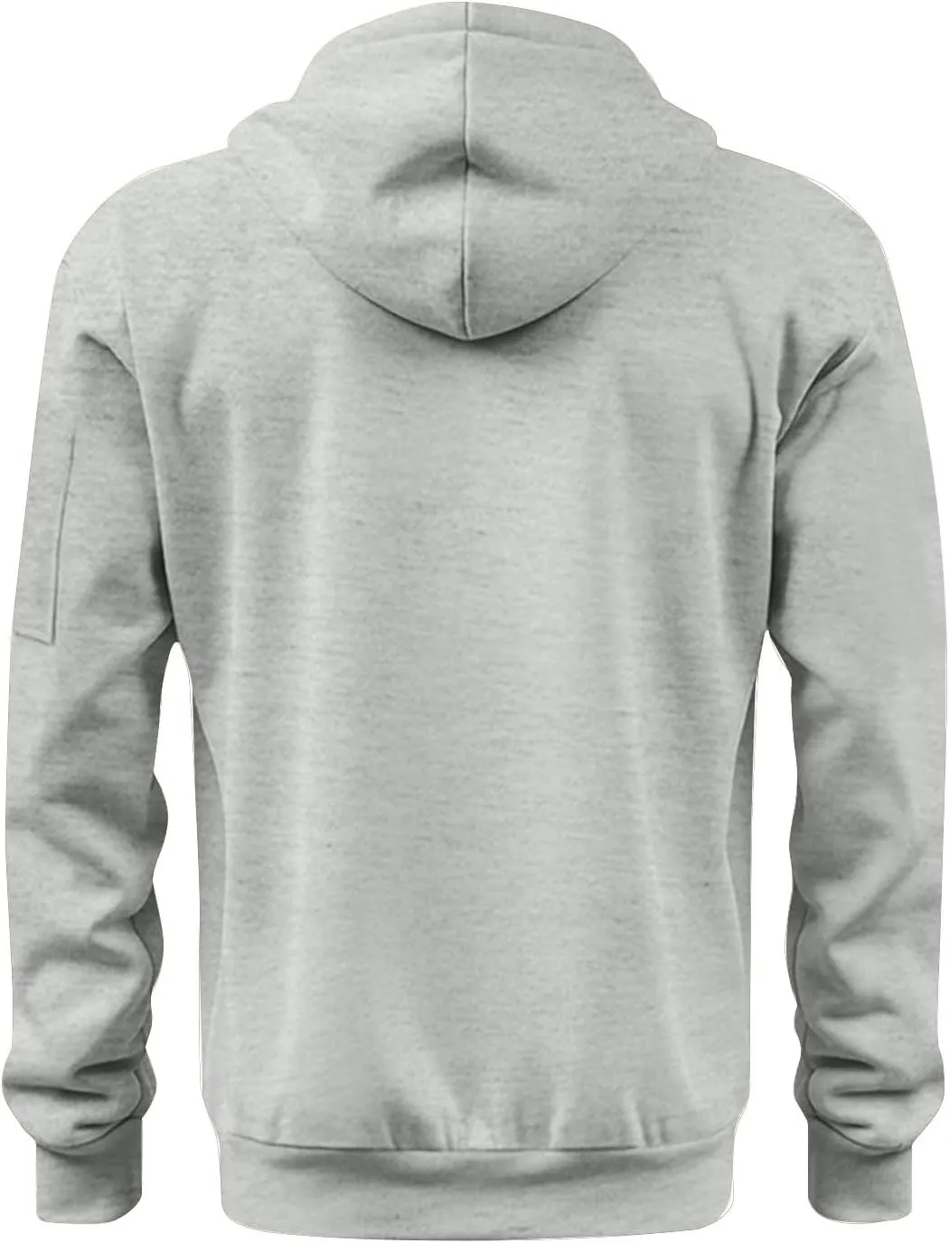 Zip Up Hoodie Men Vintage Casual Tactical Hoodies with Pocket Casual Full Zip Long Sleeve Sweatshirts Hooded Jacket