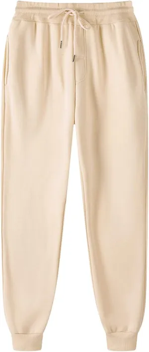 ZYXTIM Fleece Lined Lounge Pants for Women Plus Size Workout Active Joggers Pants Loose Winter Warm Cozy Thermal Bottoms