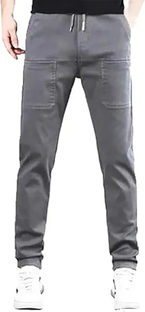 ZYXTIM Men's Ice Silk Jogging Bottoms Oversize Elastic Waist Quick Dry Workout Sweatpants Training Running Casual Lounge Pant